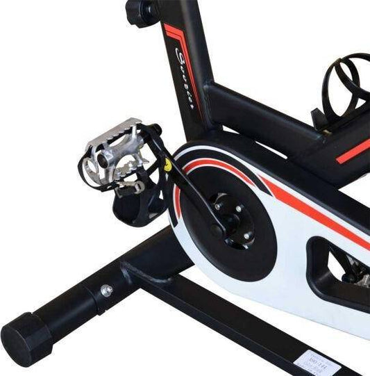 HOMCOM Exercise Bike with LCD Display