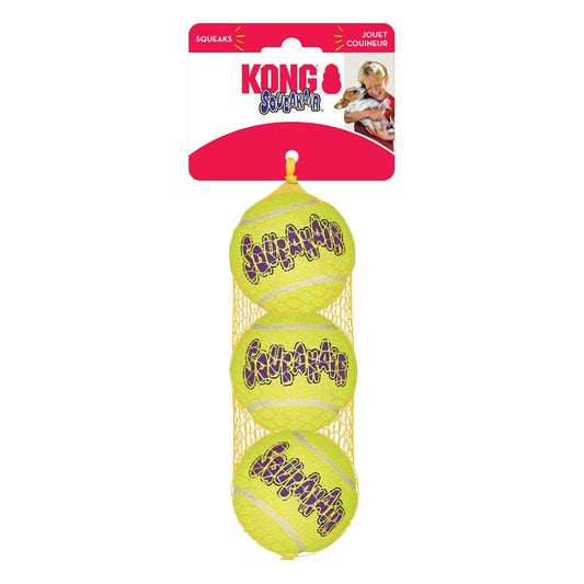 Kong AirDog Squeakair Ball Medium 3-pack