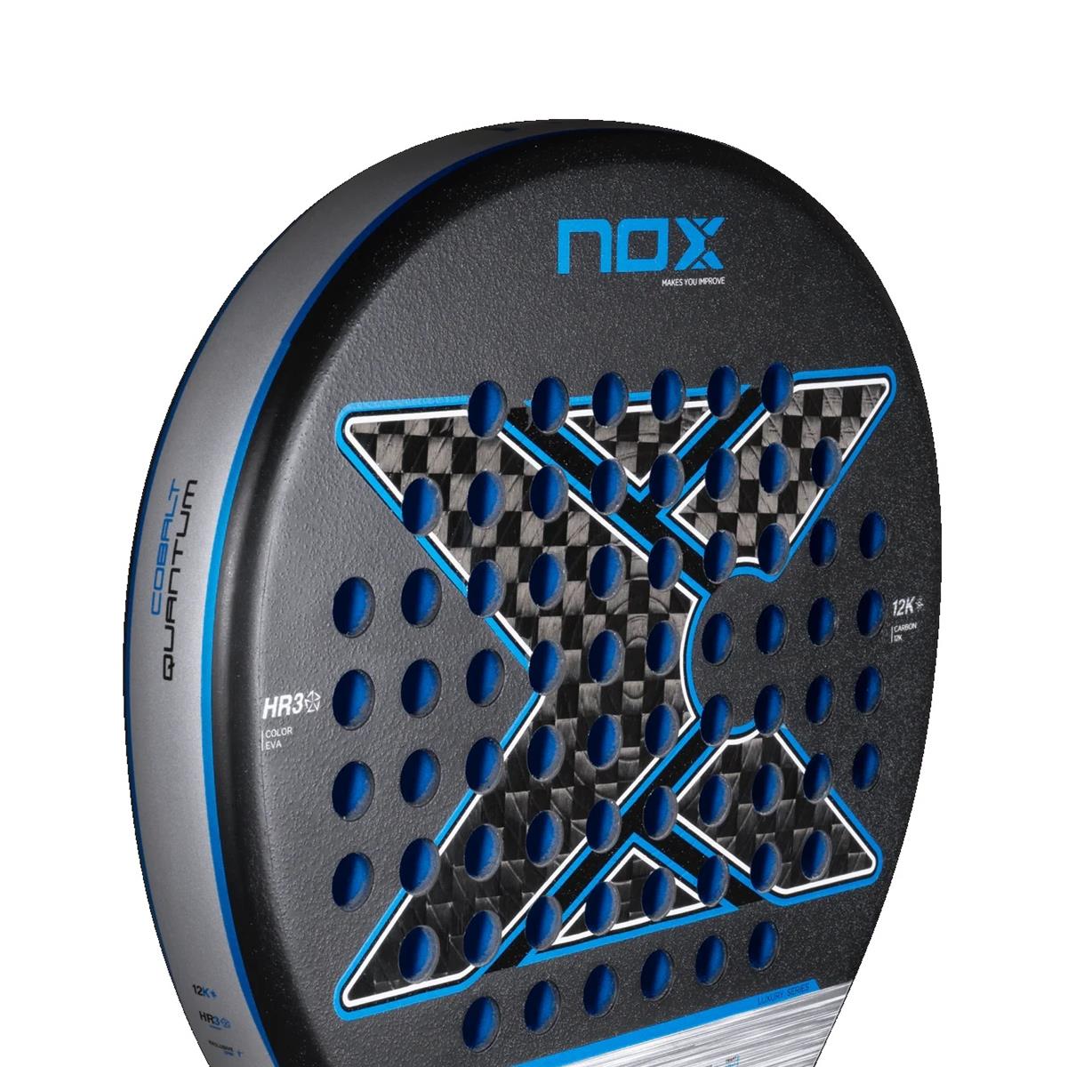 NOX Quantum Cobalt 12K Padel Racket
