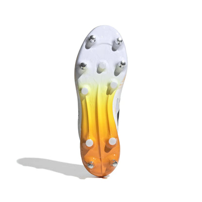 Adidas Adizero RS15 Pro SG Rugby Skor – Cloud White/Core Black/Lucid Tangerine