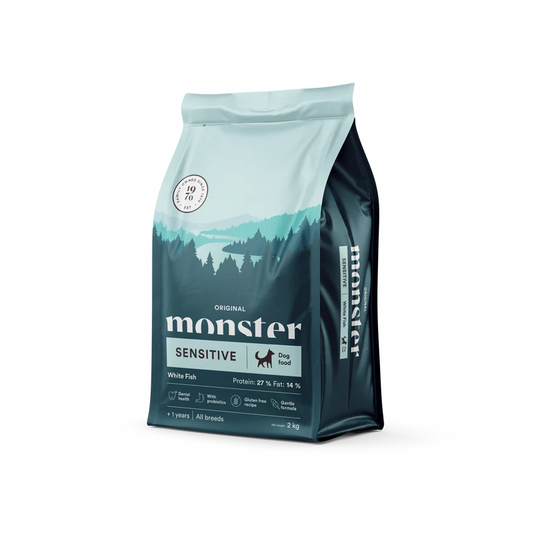 Monster Dog Original Sensitive White Fish