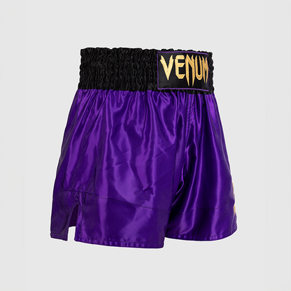 Classic Muay Thai Shorts Mörklila