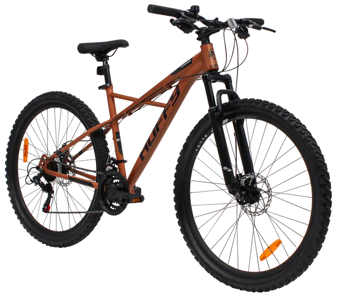 Huffy Korros Mountainbike 27.5 Tum Brun Herrcykel