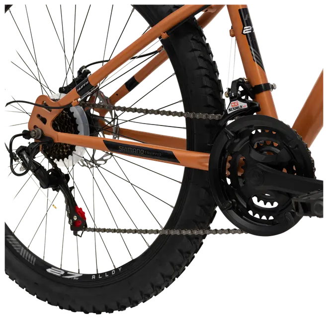 Huffy Korros Mountainbike 27.5 Tum Brun Herrcykel