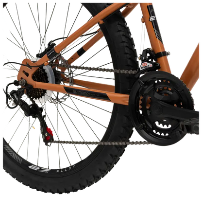Huffy Korros Mountainbike 27.5 Tum Brun Herrcykel