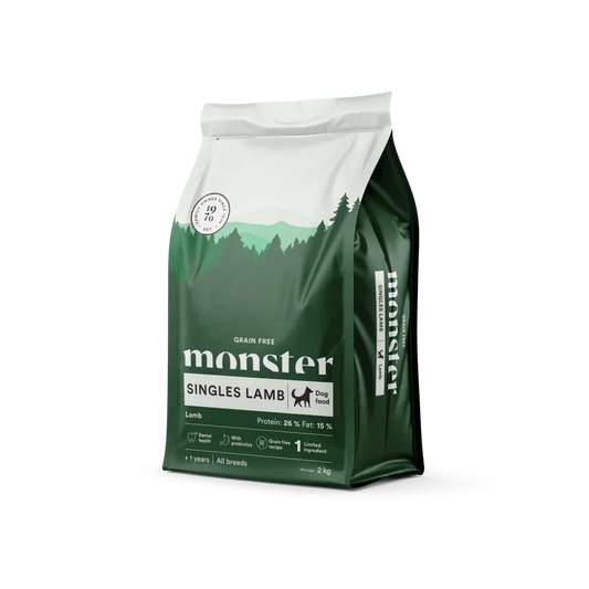 Monster Dog Grain Free Singles Lamb