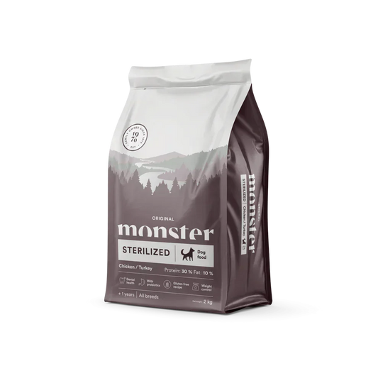 Monster Original Sterilized All Breed Chicken & Turkey 2