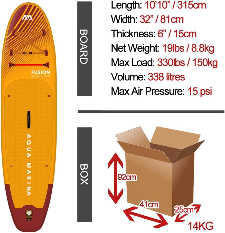 Aqua Marina Fusion 10'10" Sup Set 2023