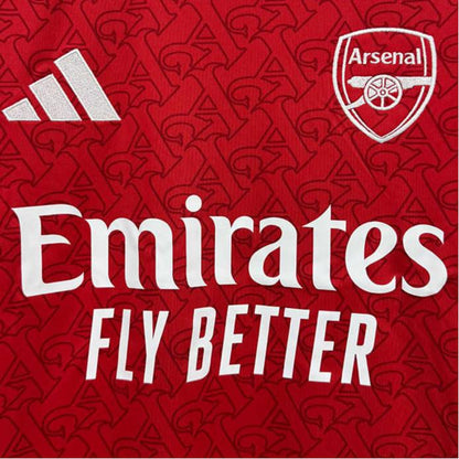 adidas Arsenal 25/26 Home Jersey Better Scarlet/White Herr