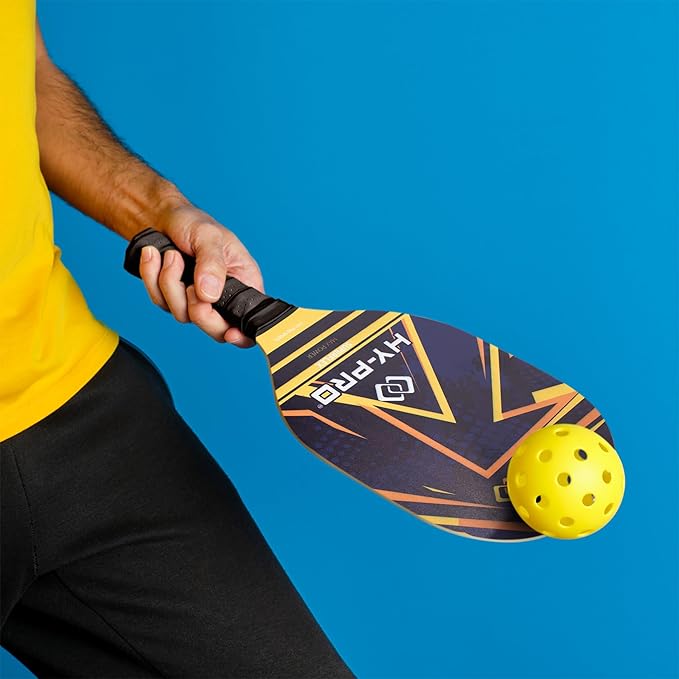 Hy-Pro Pickleball Set med 2 Racketar och Väska