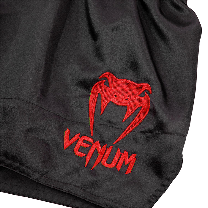 Classic Muay Thai Shorts Svart/Röd