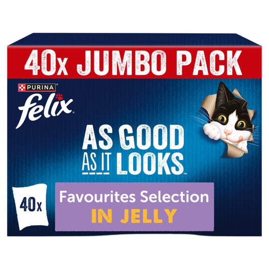 Felix As Good As It Looks Favourites in Jelly 40 x 85 g