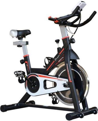 HOMCOM Motionscykel med LCD-display