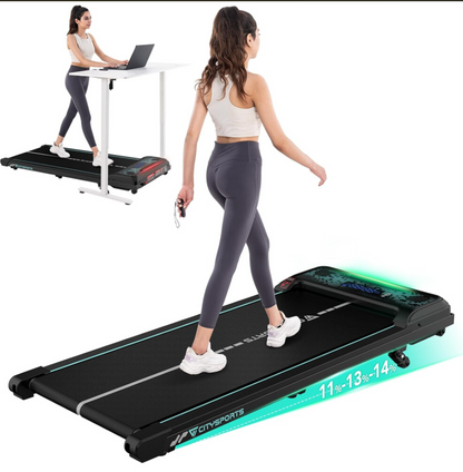 CITYSPORTS Walking Pad med Lutning och LED-display