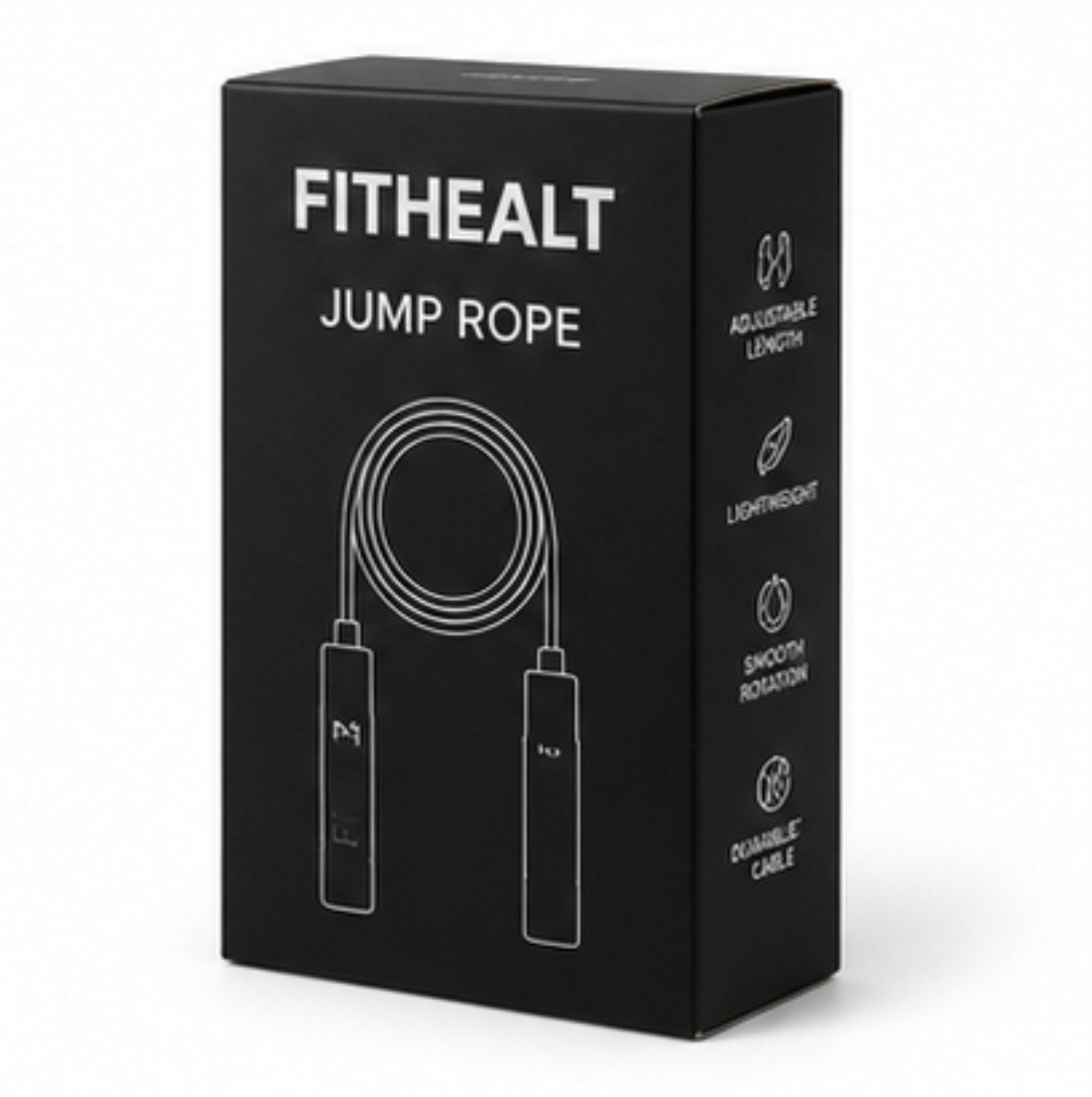 Fithealt Hopprep – Justerbart hopprep för kondition, cardio och träning
