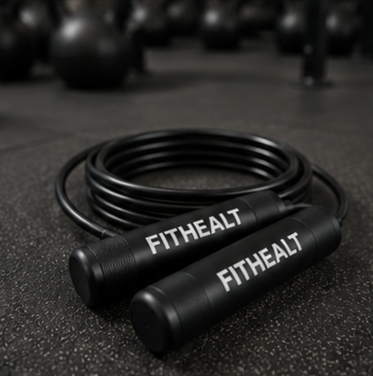 Fithealt Hopprep – Justerbart hopprep för kondition, cardio och träning
