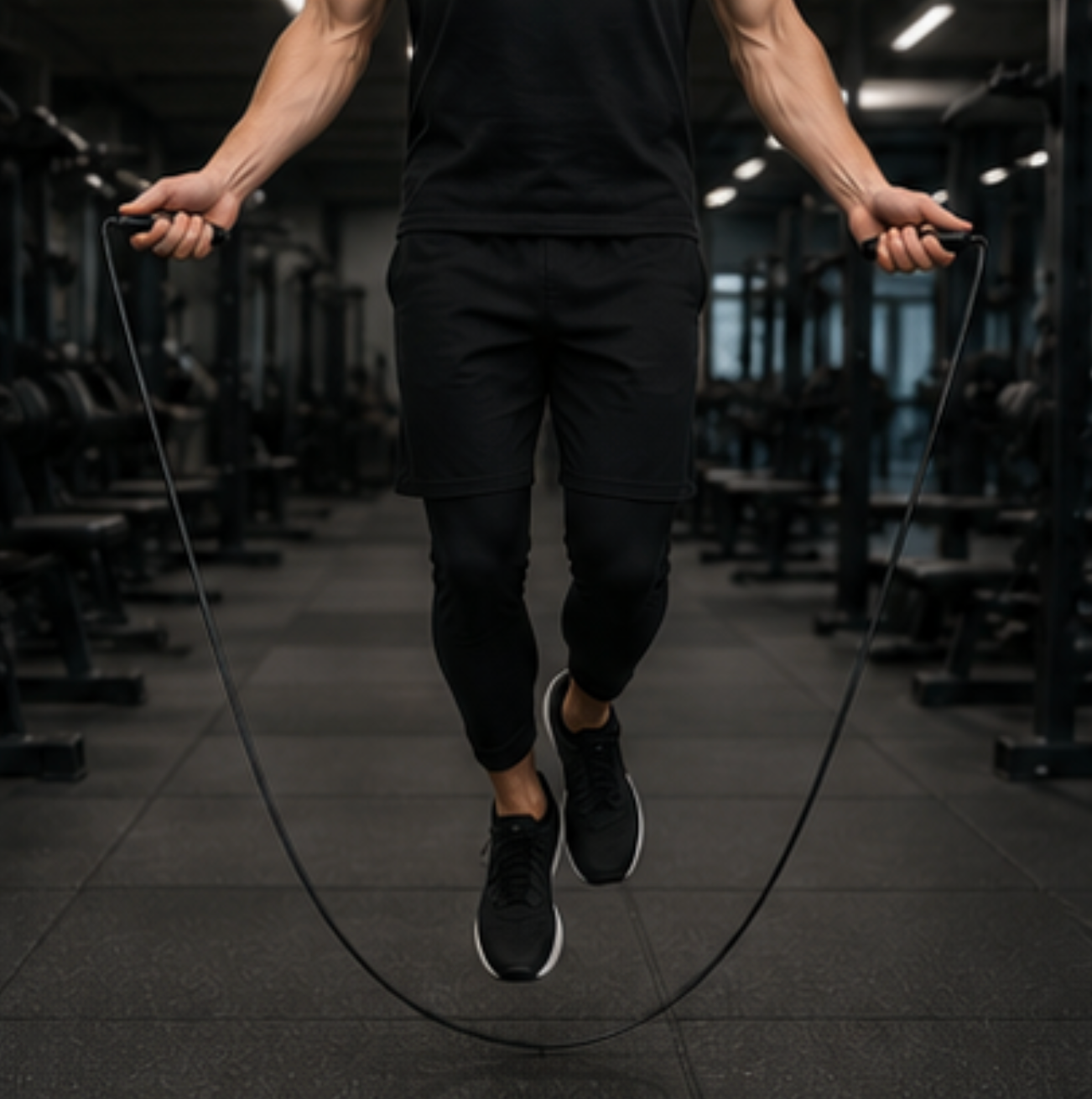 Fithealt Hopprep – Justerbart hopprep för kondition, cardio och träning