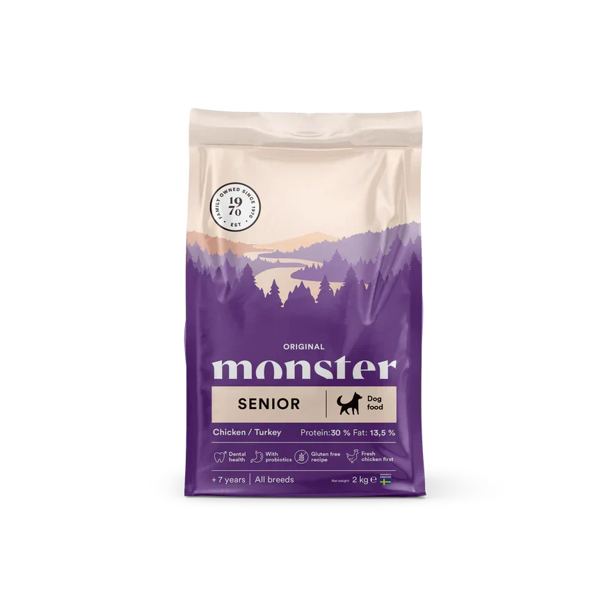 Monster Dog Original Senior Chicken & Turkey