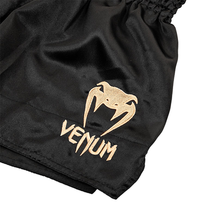 Classic Muay Thai Shorts Svart/Guld