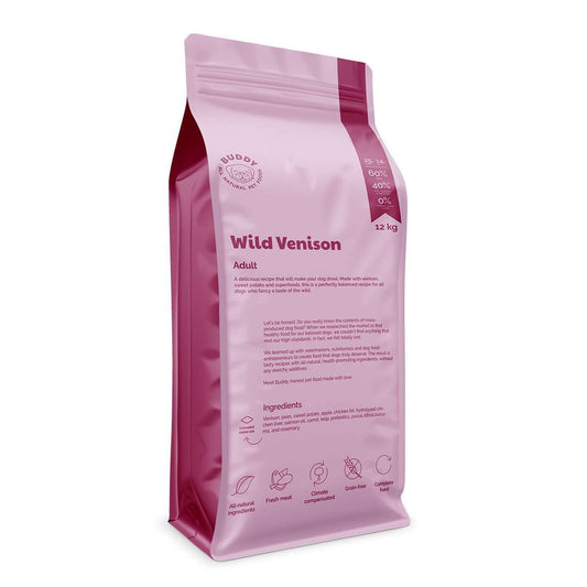Buddy Wild Venison Dog Food