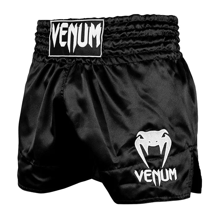 Venum Classic Muay Thai Shorts Black/White