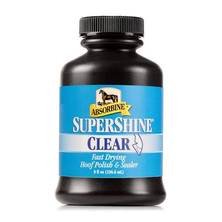 Absorbine Supershine Hoof Polish Clear 237ml
