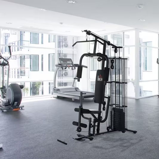 HOMCOM Multi-Gym Home Training Station 45 kg