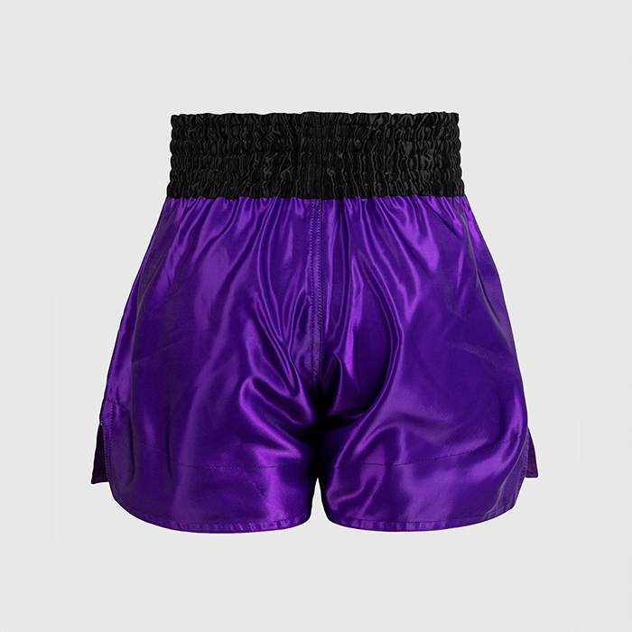 Classic Muay Thai Shorts Mörklila