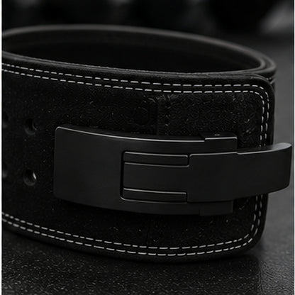 Fithealt Lifting Belt – Svart lyftarbälte för styrketräning och tunga lyft