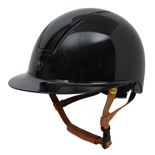 Hansbo Sport Mips Vision Shiny Gem Ridhjälm - Svart