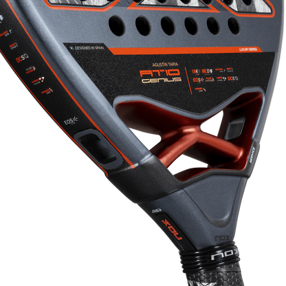 NOX AT10 Genius 18K Alum 2025 Padelracket by Agustín Tapia
