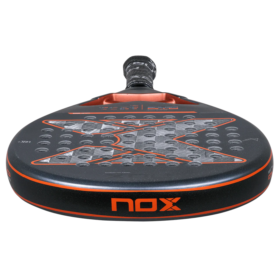 NOX AT10 Genius 18K Alum 2025 Padelracket by Agustín Tapia