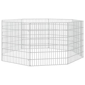 vidaXL Kaninhage 8 Paneler 54x80cm