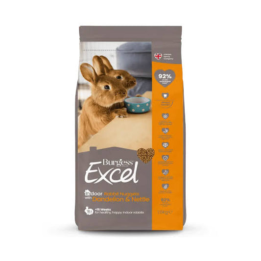 Burgess Excel Indoor Rabbit Nuggets 1.5kg