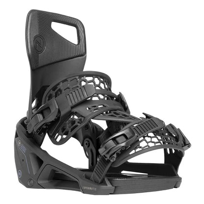 Nidecker Supermatic Snowboard Bindings Black
