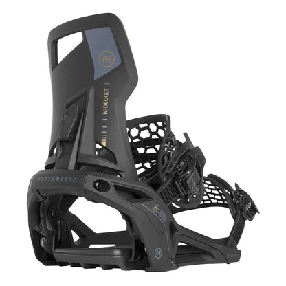 Nidecker Supermatic Snowboard Bindings Black