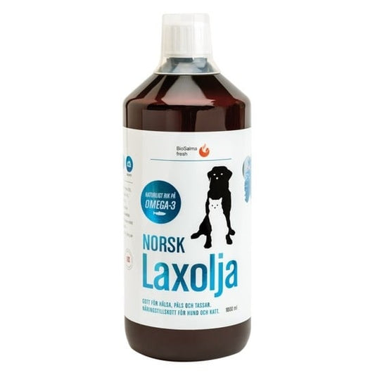 BioSalma Norwegian Salmon Oil for Dogs & Cats 1000ml