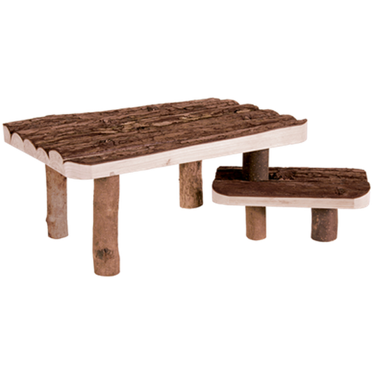 Trixie Natural Living Shelter and Platform with Steps 37x17x28cm