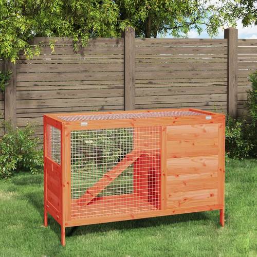 vidaXL Kaninbur Brun 103x44x69.5cm