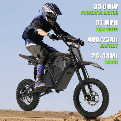 VIPCOO H3 Electric Dirt Bike 3500W Off-Road